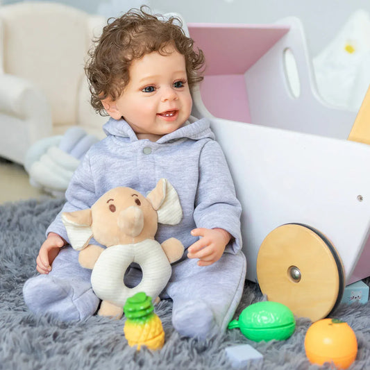 Bebe Reborn Garcon Avec Cheveux