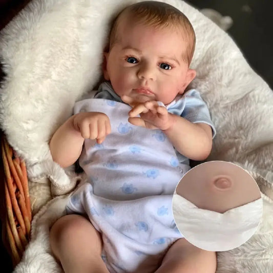 Bebe Reborn Garcon Yeux Ouvert