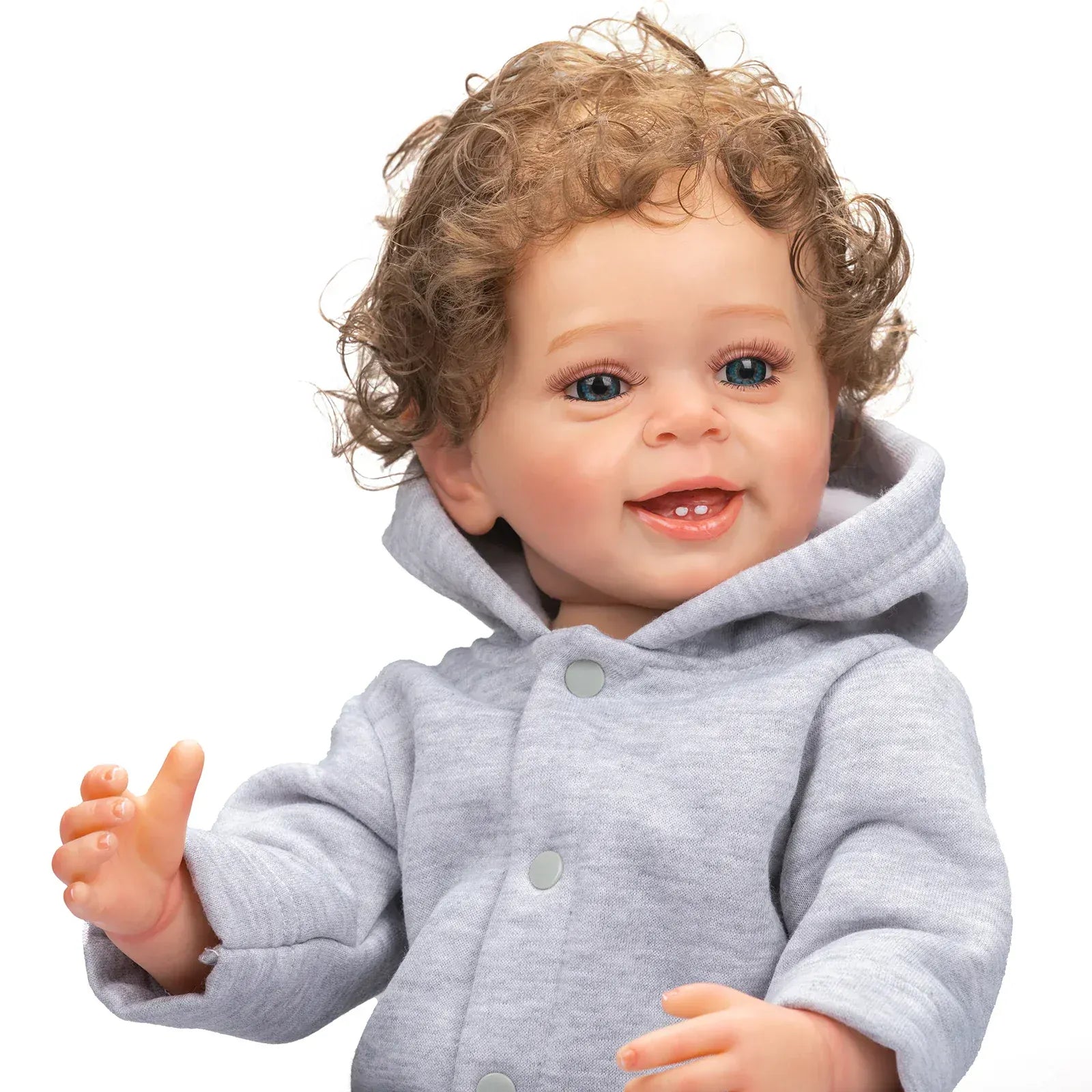 Bebe Reborn Garcon Avec Cheveux