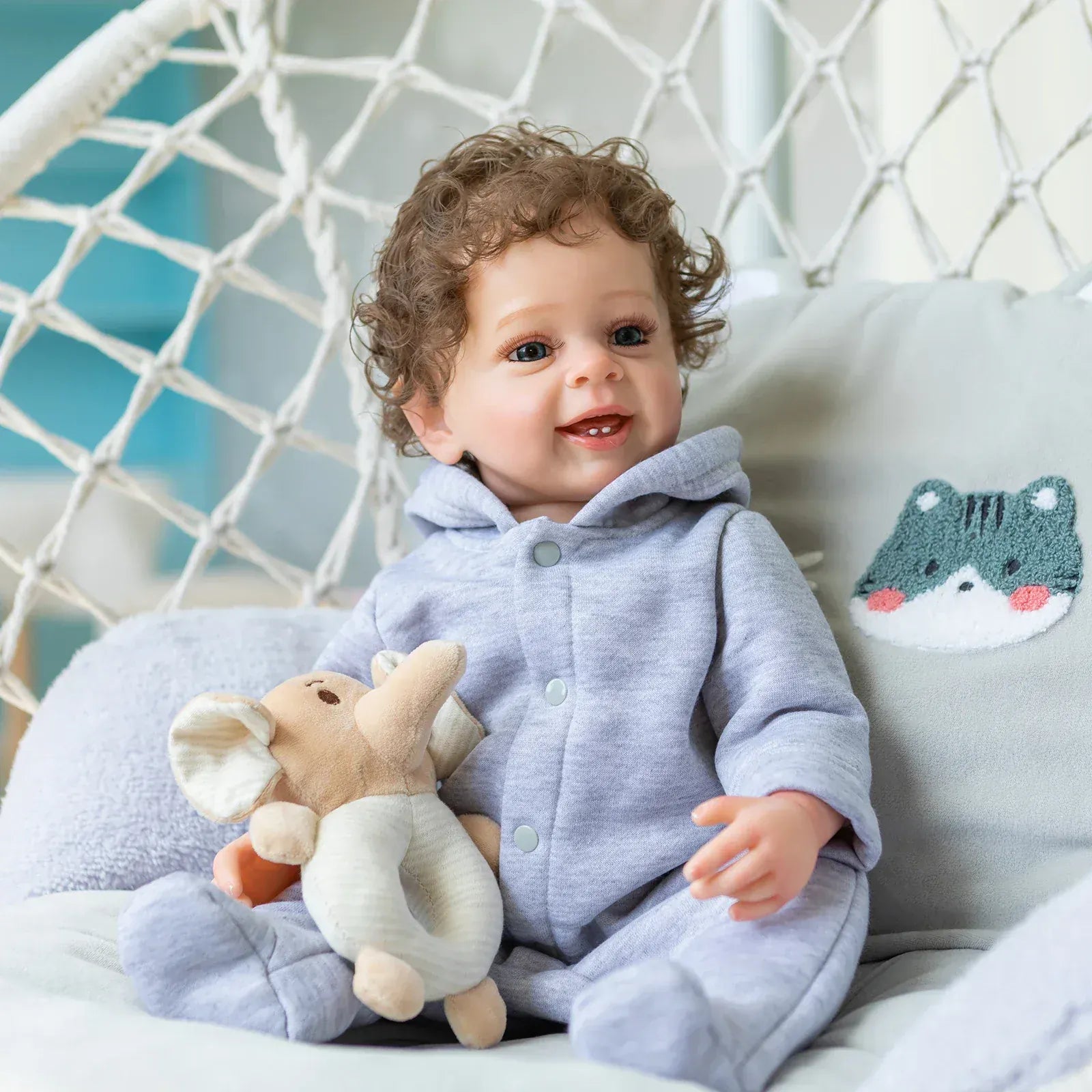 Bebe Reborn Garcon Avec Cheveux