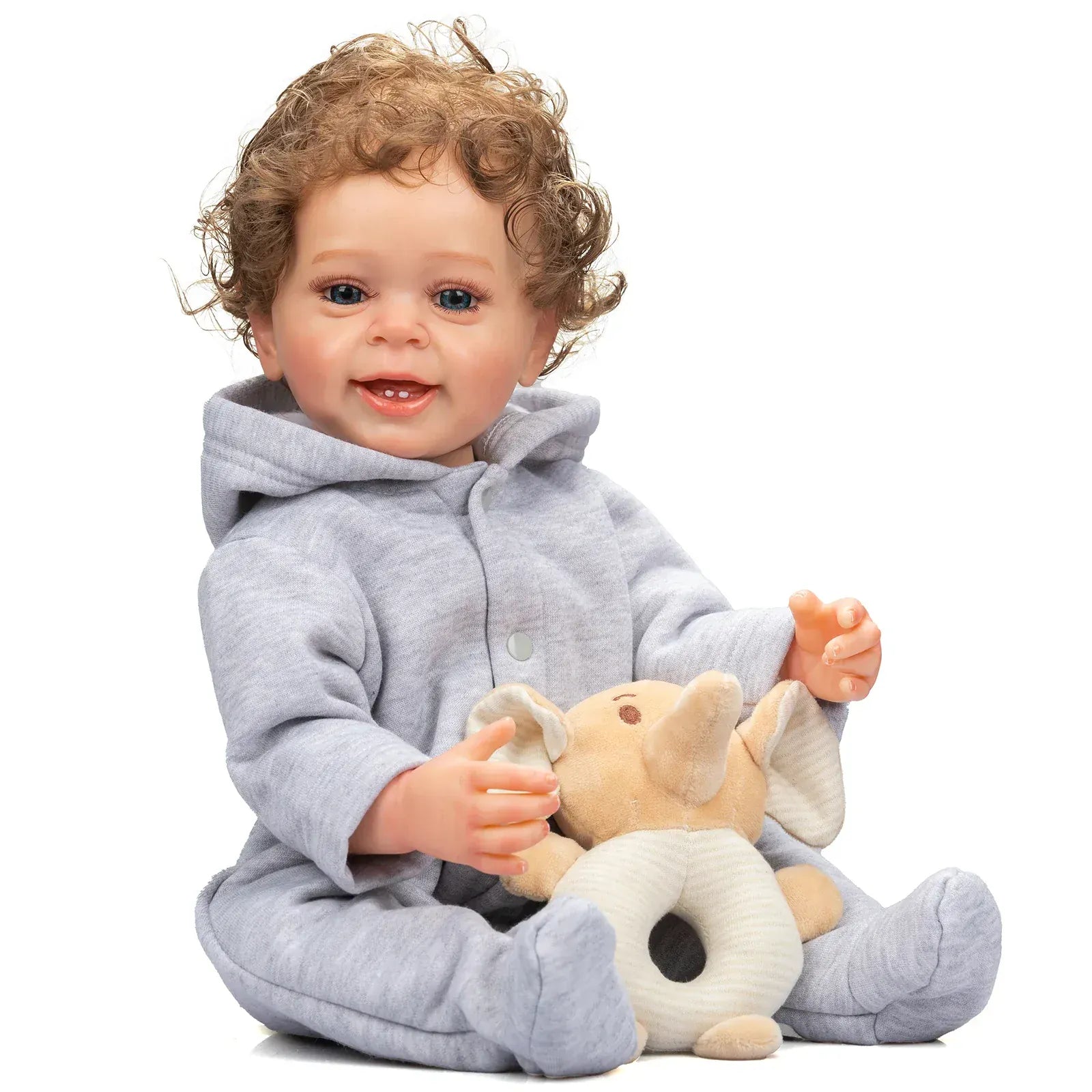 Bebe Reborn Garcon Avec Cheveux