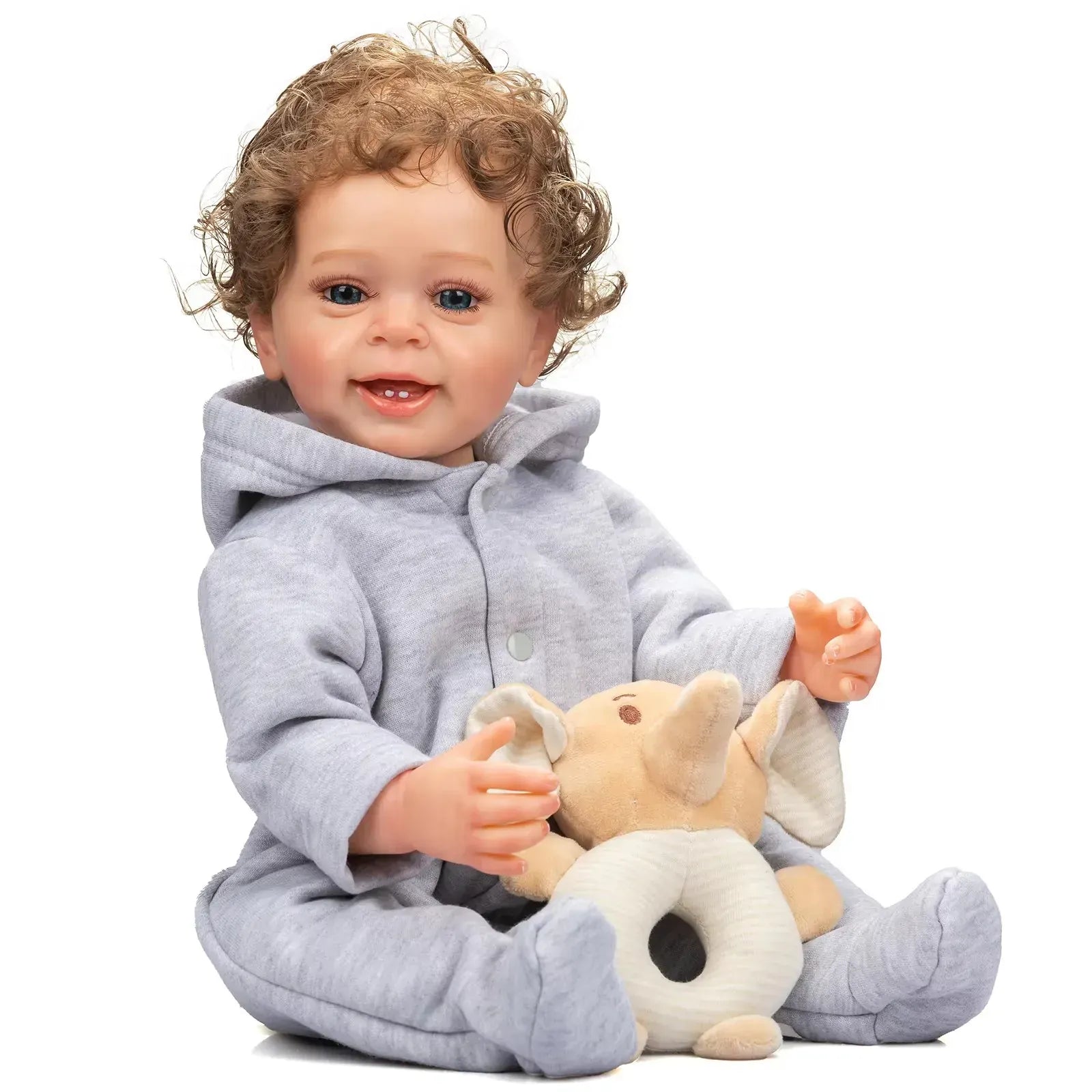 Bebe Reborn Garcon Avec Cheveux