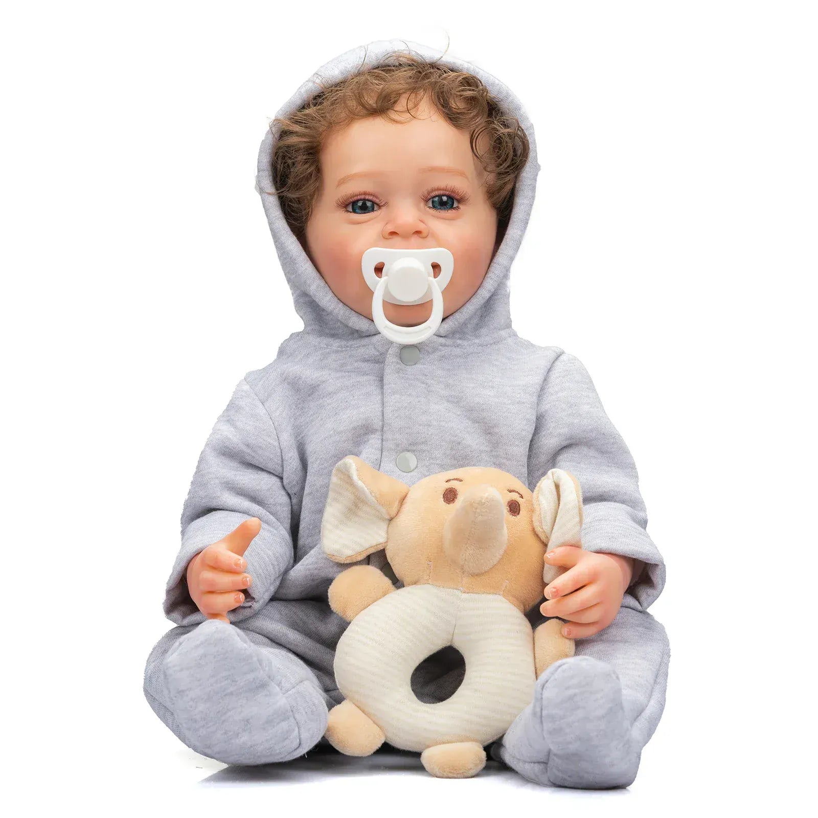 Bebe Reborn Garcon Avec Cheveux