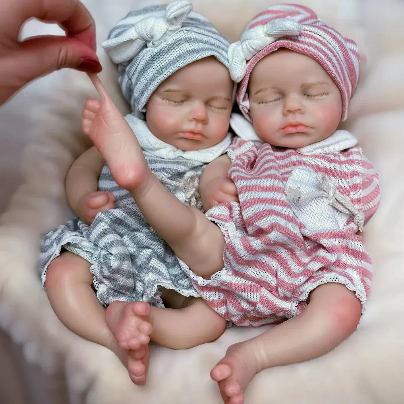 Bébé Reborn Fille Très Réaliste Pas Cher