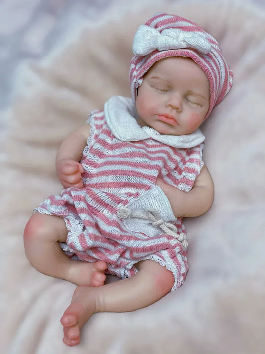 Bébé Reborn Fille Très Réaliste Pas Cher
