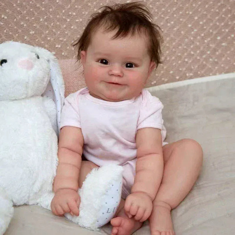 Bébé Reborn Fille Yeux Ouvert