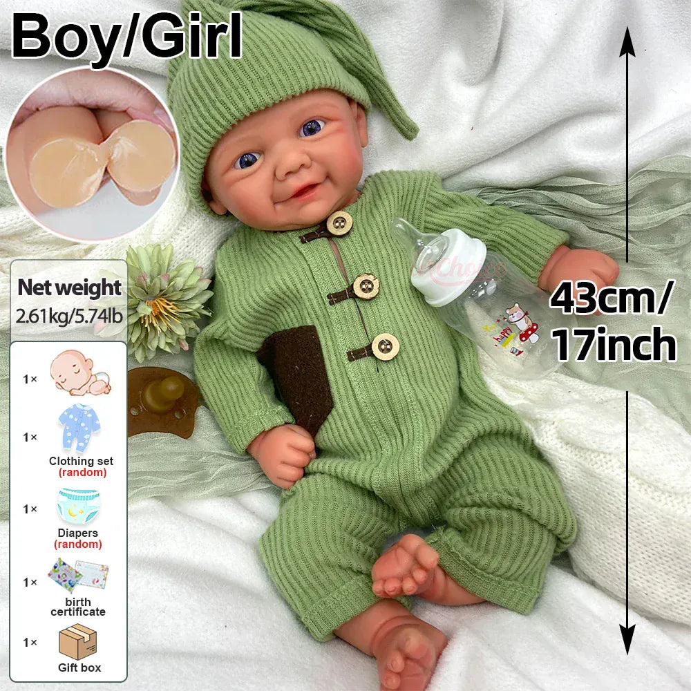 Bebe Reborn Garcon Silicone