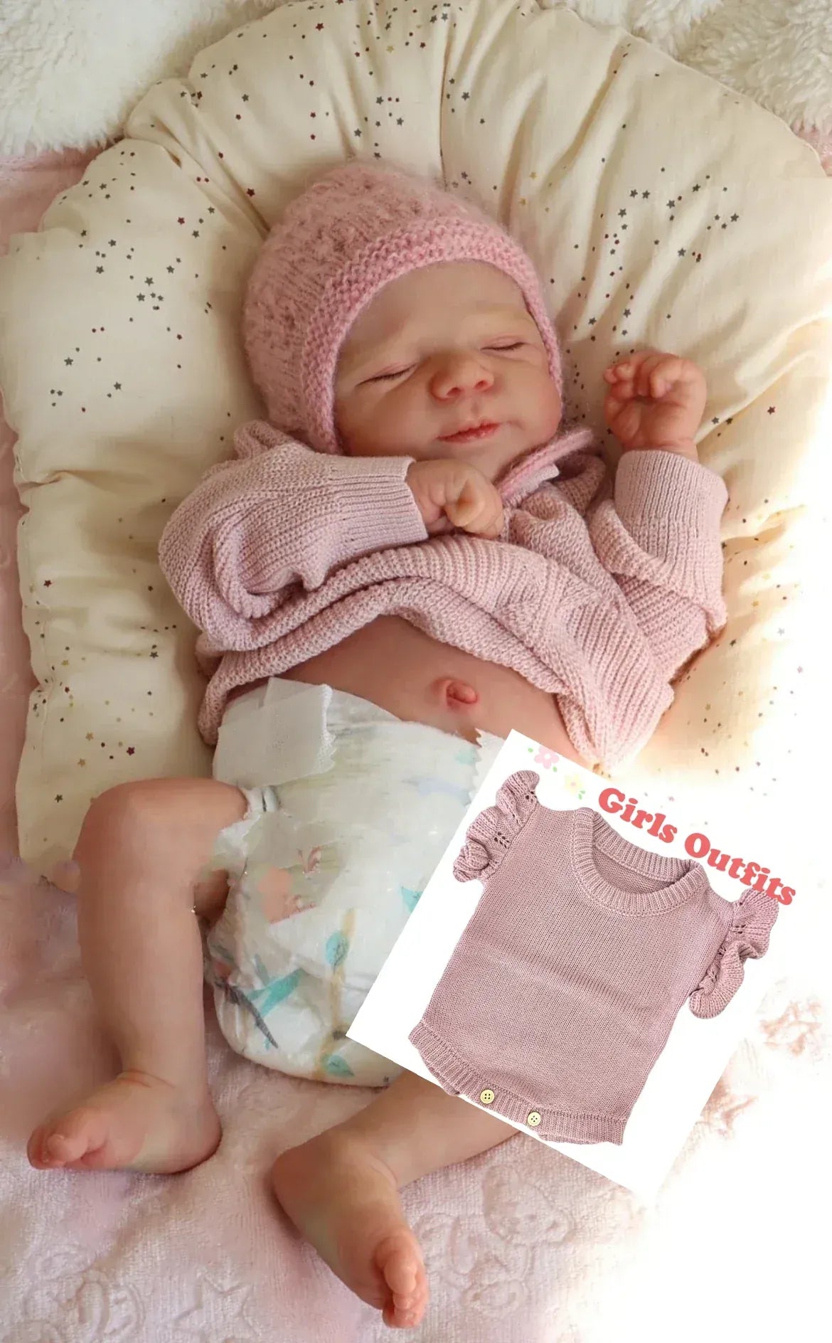 Vrai Bébé Reborn Fille