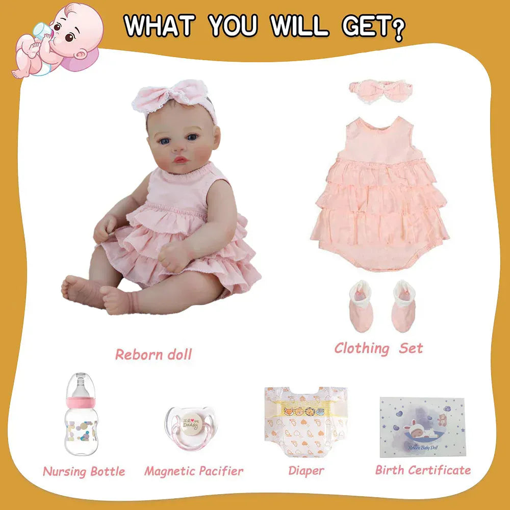 Bebe Reborn Silicone Solido