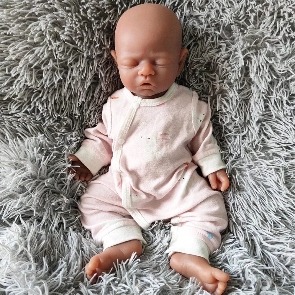 Vrai Bébé Reborn En Silicone