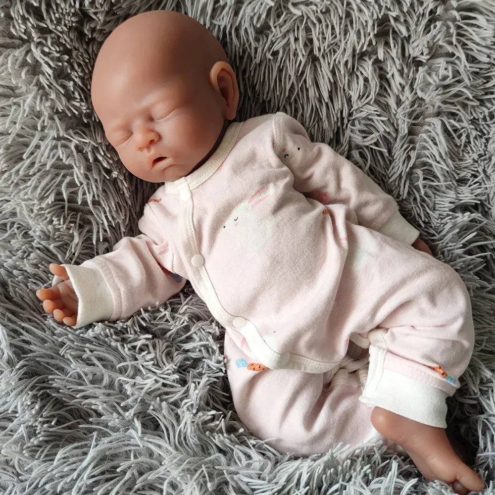 Vrai Bébé Reborn En Silicone