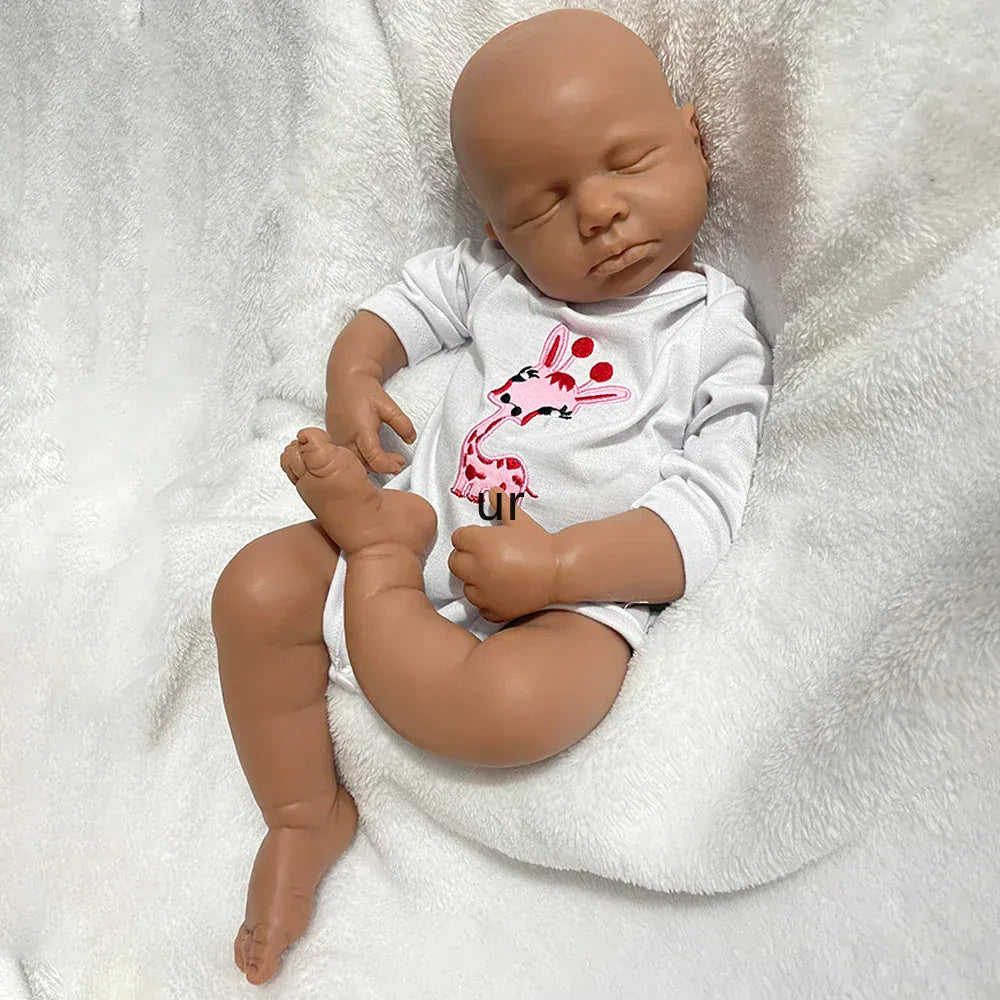 Vrai Bébé Reborn En Silicone Fille